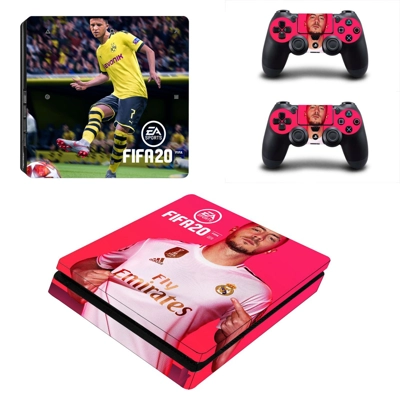 FIFA 20 decal skin for PS4 Slim Console and two controllers FIFA 20 decal skin for PS4 Slim Console and two controllers
