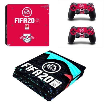 FIFA 20 decal skin for PS4 Slim Console and two controllers FIFA 20 decal skin for PS4 Slim Console and two controllers
