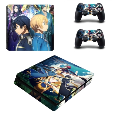 Alicization Lycoris decal skin for PS4 Slim Console and tw..
