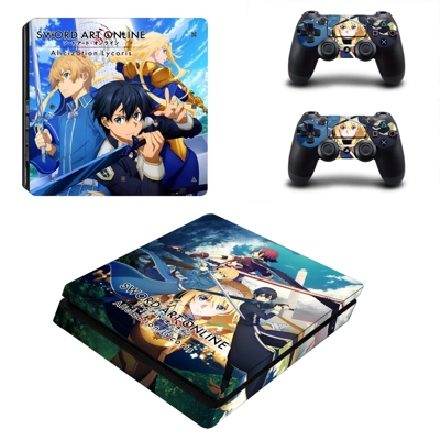 Alicization Lycoris decal skin for PS4 Slim Console and tw..