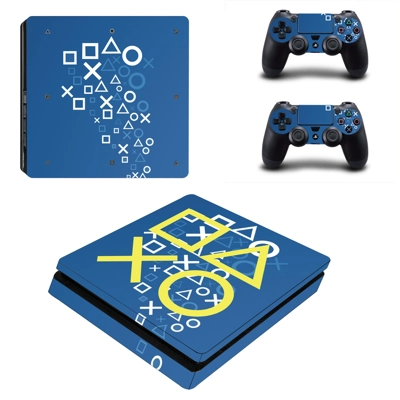 Special decal skin for PS4 Slim Console and two controllers