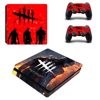 Dead by Daylight decal skin for PS4 Slim Console and two c..