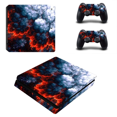 Starry Sky decal skin for PS4 Slim Console and two controllers