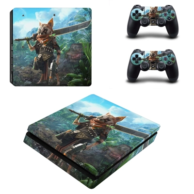 Bioshock decal skin for PS4 Slim Console and two controllers