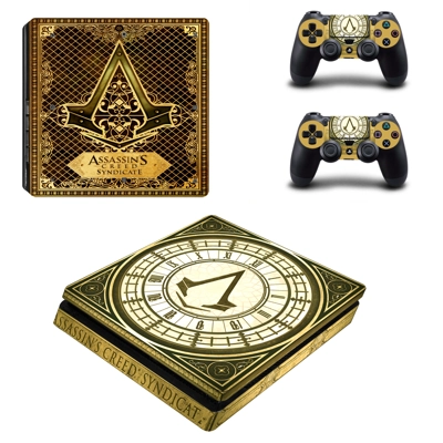Assassin's Creed Syndicate decal skin for PS4 Slim Console..