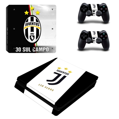 Juventus decal skin for PS4 Slim Console and two controllers