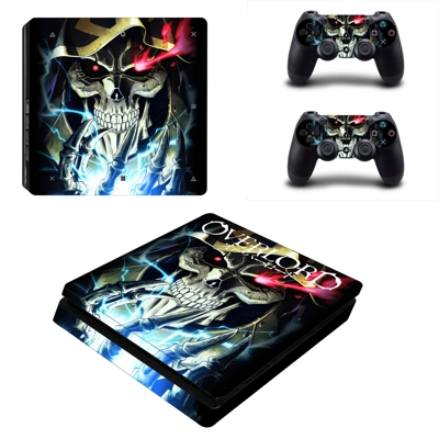 Overlord decal skin for PS4 Slim Console and two controllers
