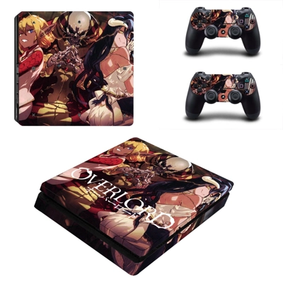 Overlord decal skin for PS4 Slim Console and two controllers