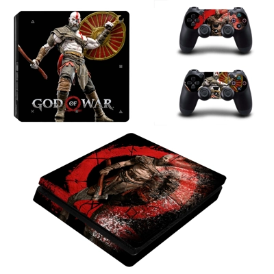 God of War Ragnarok decal skin for PS4 Slim Console and tw.. God of War Ragnarok decal skin for PS4 Slim Console and tw..