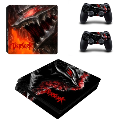 Legend of Jianfeng decal skin for PS4 Slim Console and two controllers