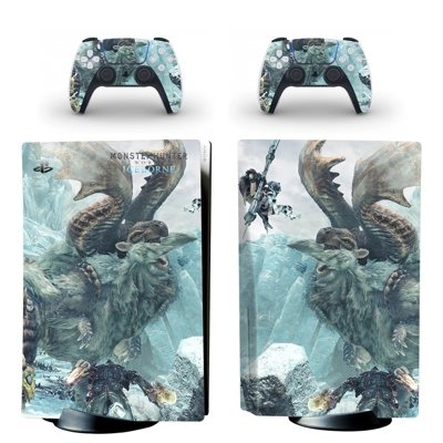 Monster Hunter World decal skin for PS5 Disc Edition Conso.. Monster Hunter World decal skin for PS5 Disc Edition Conso..