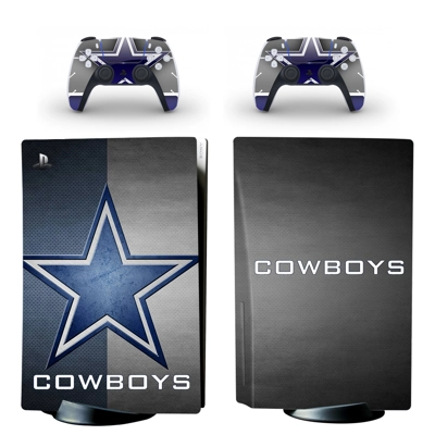 Dallas Cowboys decal skin for PS5 Disc Edition Console and.. Dallas Cowboys decal skin for PS5 Disc Edition Console and..