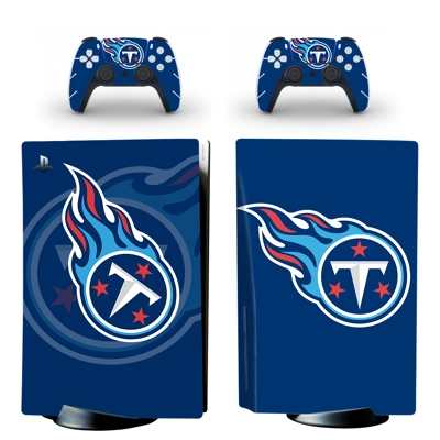 Tennessee Titans decal skin for PS5 Disc Edition Console a.. Tennessee Titans decal skin for PS5 Disc Edition Console a..