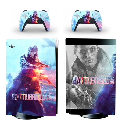 Battlefield 5 decal skin for PS5 Disc Edition Console and ..
