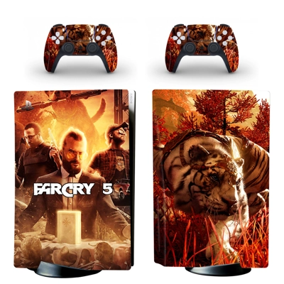 Far Cry 5 decal skin for PS5 Disc Edition Console and two ..