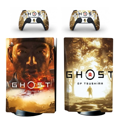 Ghost of Tsushima decal skin for PS5 Disc Edition Console ..