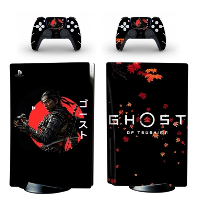 Ghost of Tsushima decal skin for PS5 Disc Edition Console ..