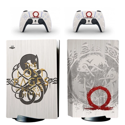 God of War 4 decal skin for PS5 Disc Edition Console and t.. God of War 4 decal skin for PS5 Disc Edition Console and t..