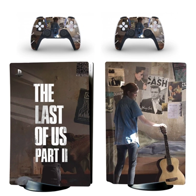 The Last of Us 2 decal skin for PS5 Disc Edition Console a.. The Last of Us 2 decal skin for PS5 Disc Edition Console a..