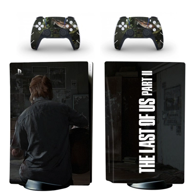 The Last of Us 2 decal skin for PS5 Disc Edition Console a.. The Last of Us 2 decal skin for PS5 Disc Edition Console a..