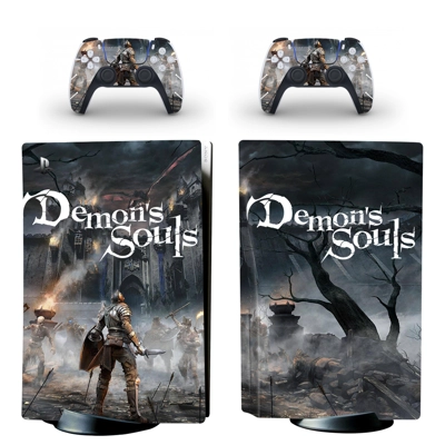Demon's Souls decal skin for PS5 Disc Edition Console and ..