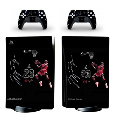 NBA Jordan decal skin for PS5 Disc Edition Console and two Controllers