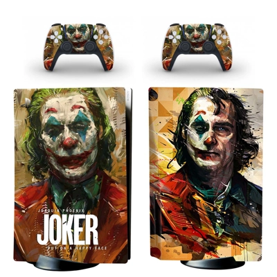 Clown The Joker decal skin for PS5 Disc Edition Console an..