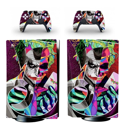Clown The Joker decal skin for PS5 Disc Edition Console an..