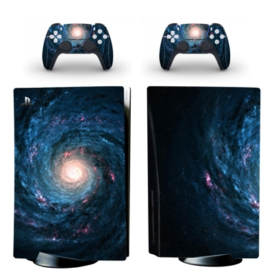 Galaxy View decal skin for PS5 Disc Edition Console and tw..