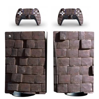 Wall pattern decal skin for PS5 Disc Edition Console and t.. Wall pattern decal skin for PS5 Disc Edition Console and t..