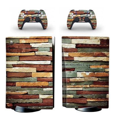 Wall pattern decal skin for PS5 Disc Edition Console and t.. Wall pattern decal skin for PS5 Disc Edition Console and t..