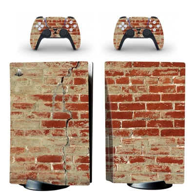 Wall pattern decal skin for PS5 Disc Edition Console and t.. Wall pattern decal skin for PS5 Disc Edition Console and t..