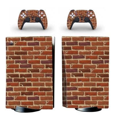 Wall pattern decal skin for PS5 Disc Edition Console and t.. Wall pattern decal skin for PS5 Disc Edition Console and t..