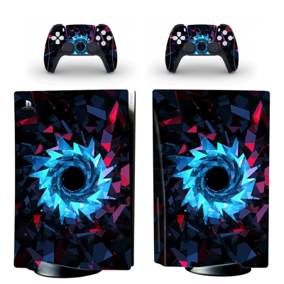 Digital Texture decal skin for PS5 Disc Edition Console an..