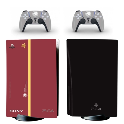 Watchdog Texture decal skin for PS5 Disc Edition Console and two Controllers