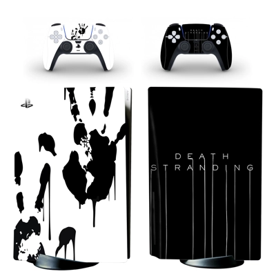 Death Stranding decal skin for PS5 Disc Edition Console an..