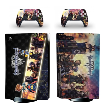 Kingdom hearts decal skin for PS5 Disc Edition Console and.. Kingdom hearts decal skin for PS5 Disc Edition Console and..