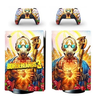 Borderlands 3 decal skin for PS5 Disc Edition Console and ..