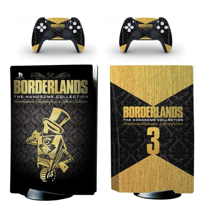 Borderlands 3 decal skin for PS5 Disc Edition Console and ..