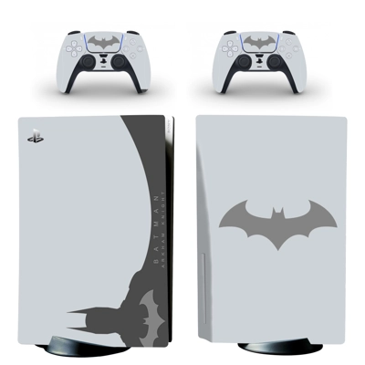 Batman decal skin for PS5 Disc Edition Console and two Controllers