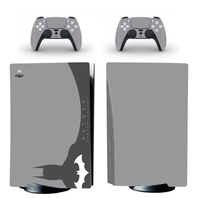 Batman decal skin for PS5 Disc Edition Console and two Controllers