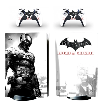 Batman decal skin for PS5 Disc Edition Console and two Controllers