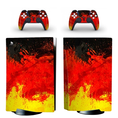 Paint style decal skin for PS5 Disc Edition Console and tw.. Paint style decal skin for PS5 Disc Edition Console and tw..