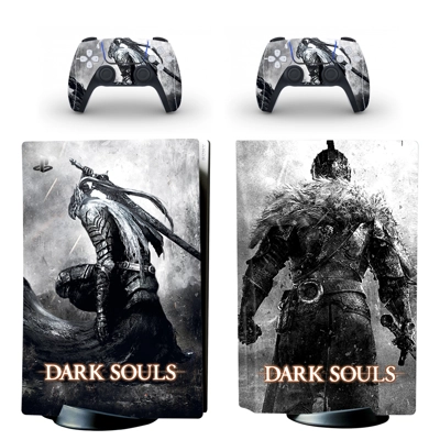 Dark Souls 3 decal skin for PS5 Disc Edition Console and t..