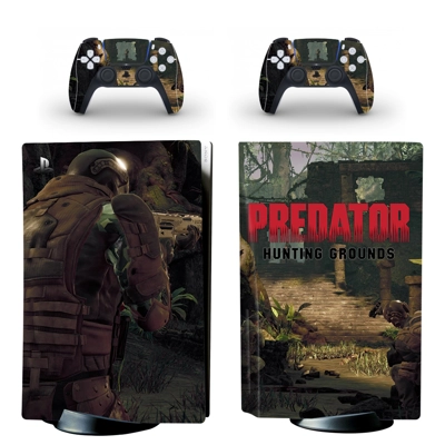 Predator Hunting Grounds decal skin for PS5 Disc Edition C.. Predator Hunting Grounds decal skin for PS5 Disc Edition C..