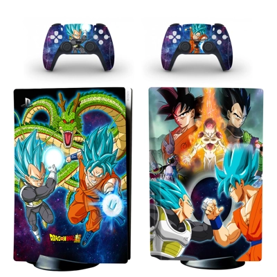 Dragon Ball decal skin for PS5 Disc Edition Console and tw..