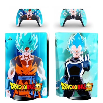 Dragon Ball decal skin for PS5 Disc Edition Console and two Controllers