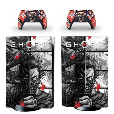 Ghost of Tsushima decal skin for PS5 Disc Edition Console ..