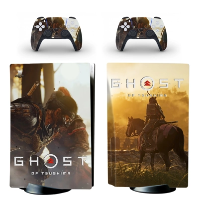 Ghost of Tsushima decal skin for PS5 Disc Edition Console ..