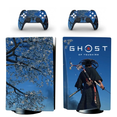 Ghost of Tsushima decal skin for PS5 Disc Edition Console ..